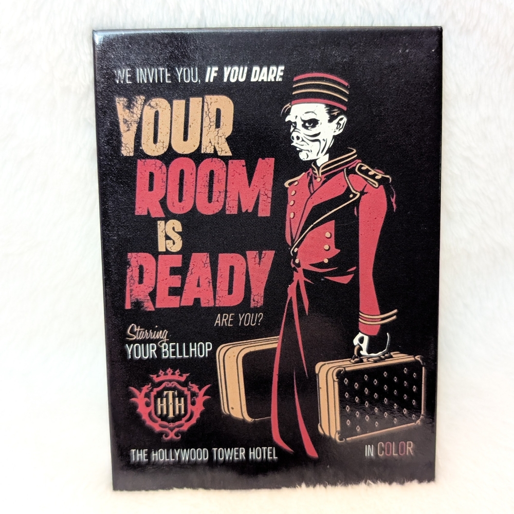 Tower Of Terror Magnet Disneyland bellhop disney The Twilight Zone hthyou